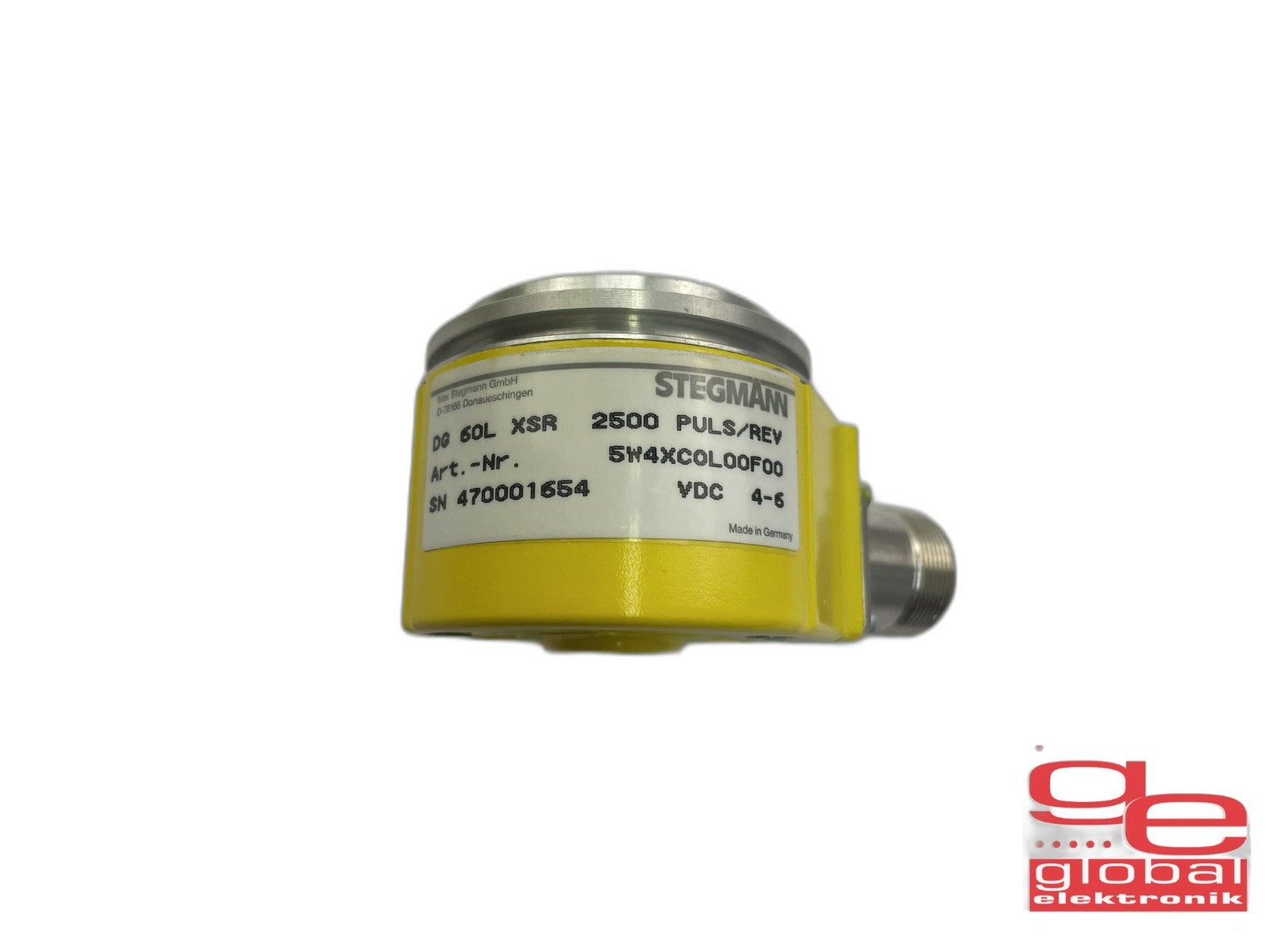 Stegmann DG 60L XSR 2500 PULS/REV  Art. -Nr. 5W4XC0L00F00 SN:470001654