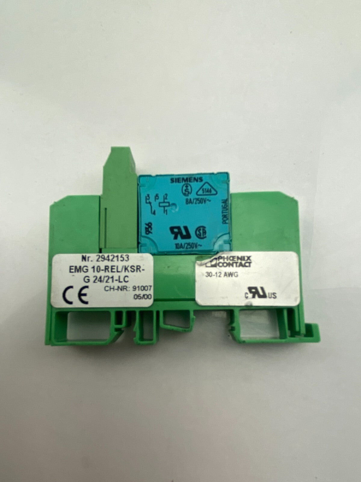 PHOENIX CONTACT 30-12 AWG+SIEMENS V23057 **7 Stück**