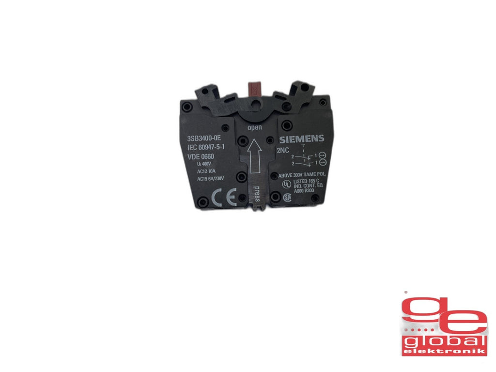 SIEMENS  2NC 3SB3400-0E  IEC 60947-5-1VDE 0660  ** 19 st **