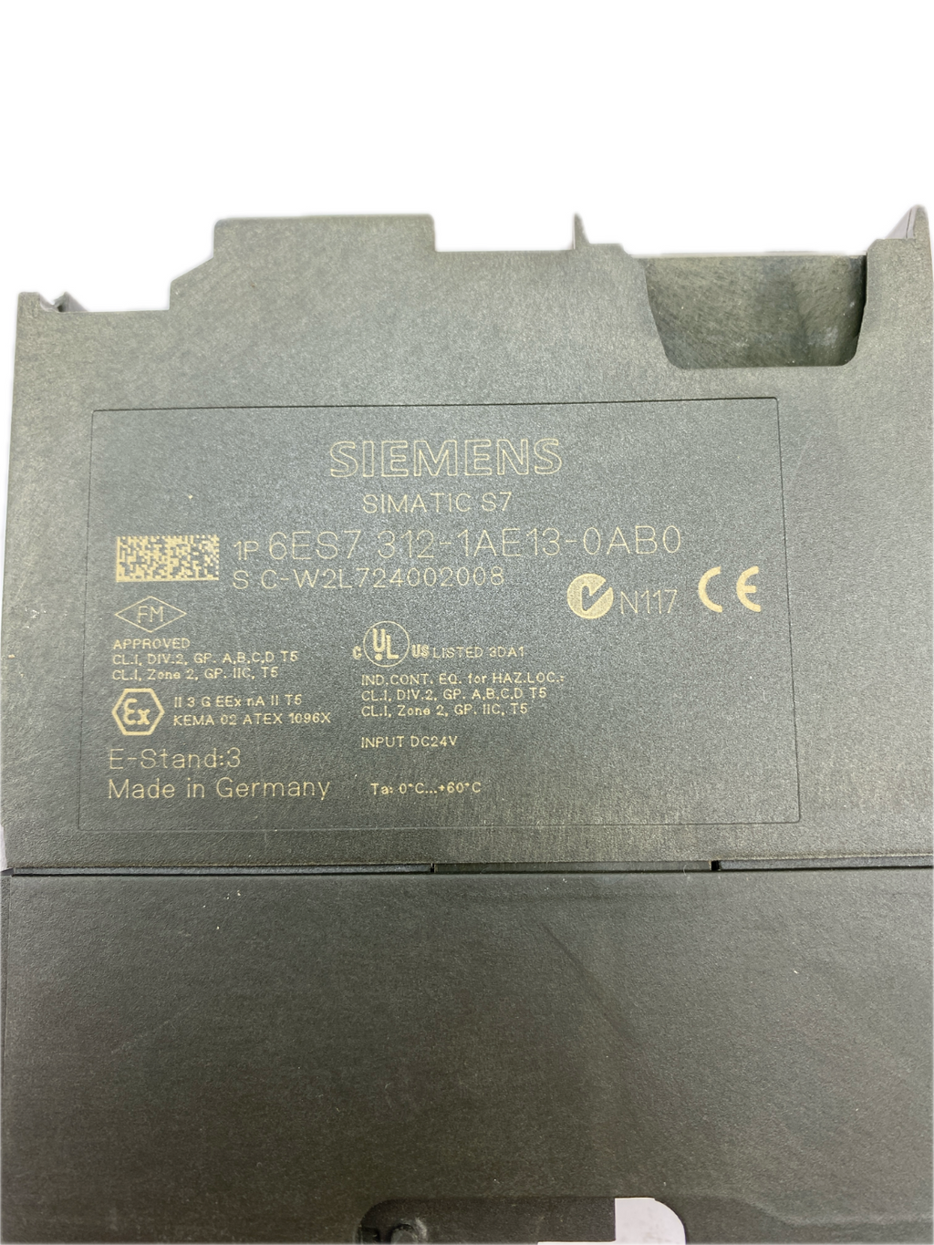 SIEMENS CPU312 SIMATIC S7 6ES7 312-1AE13-0AB0 ... Defekt