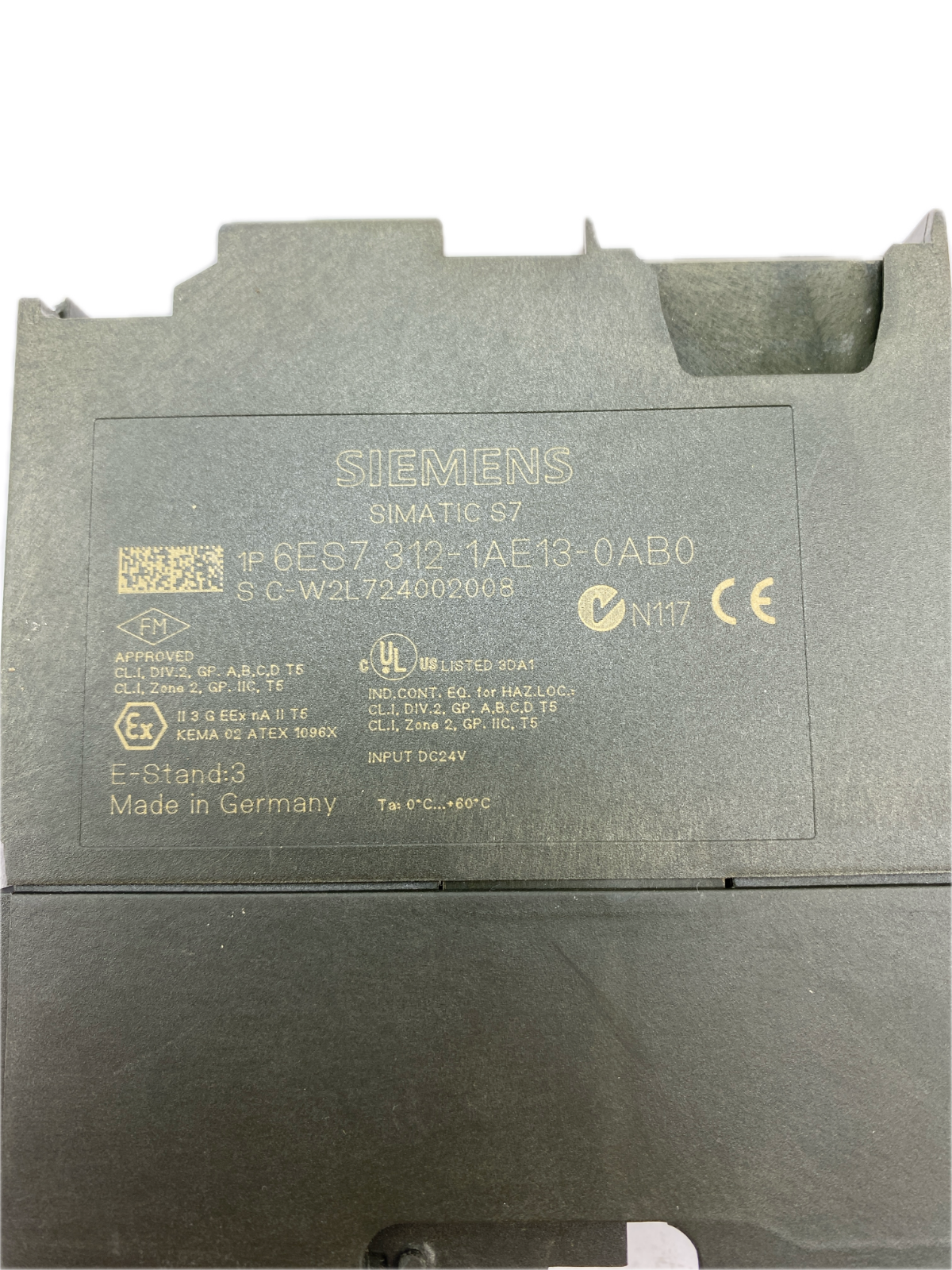 SIEMENS CPU312 SIMATIC S7 6ES7 312-1AE13-0AB0 ... Defekt