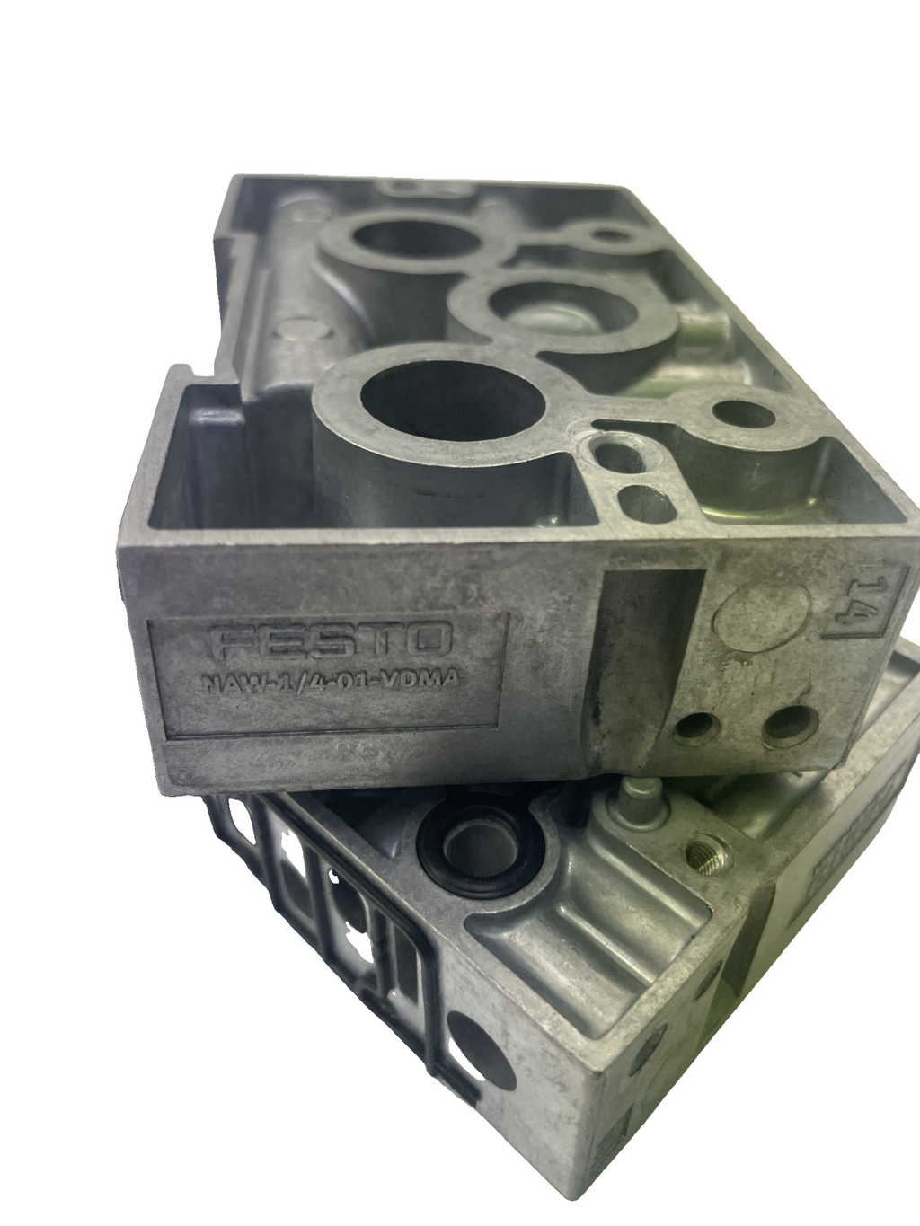 Festo NAW-1/4-01-VDMA Anschlussblock ** 2 st **
