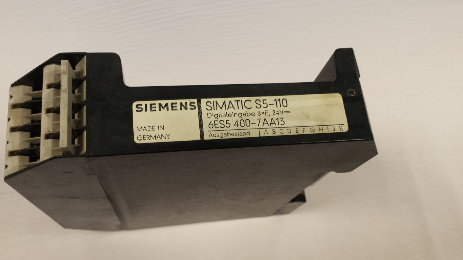Siemens Simatic S5-110 6ES5 400-7AA13 // 6ES5400-7AA13 // 6ES54007AA13