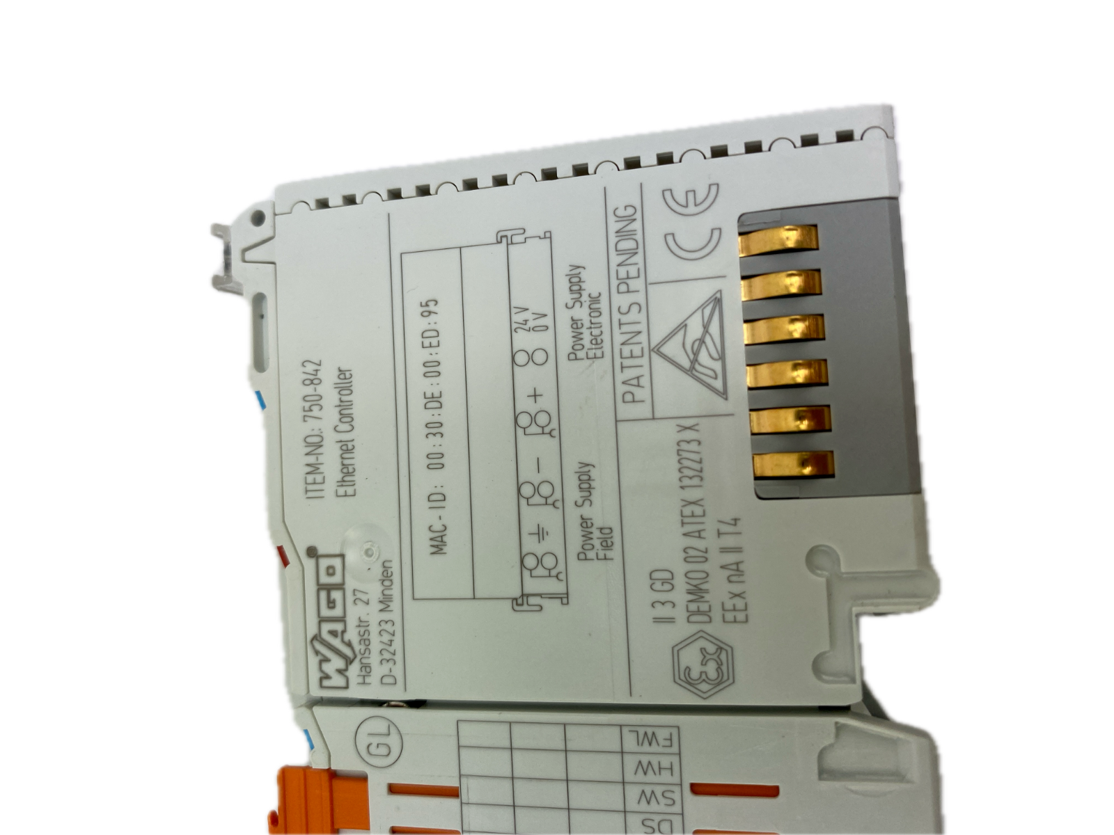 WAGO ITEM-NO.:750-842 Ethernet Controller