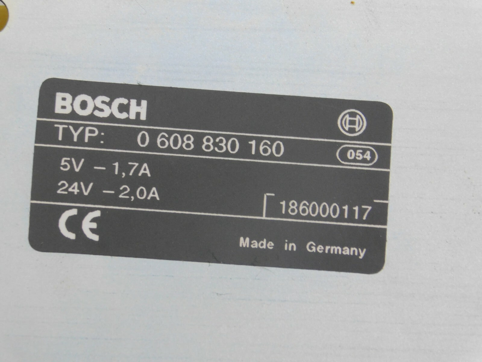 BOSCH Rexroth 0 608 830 160 SE301 5V-1,7A 24V-2,0A