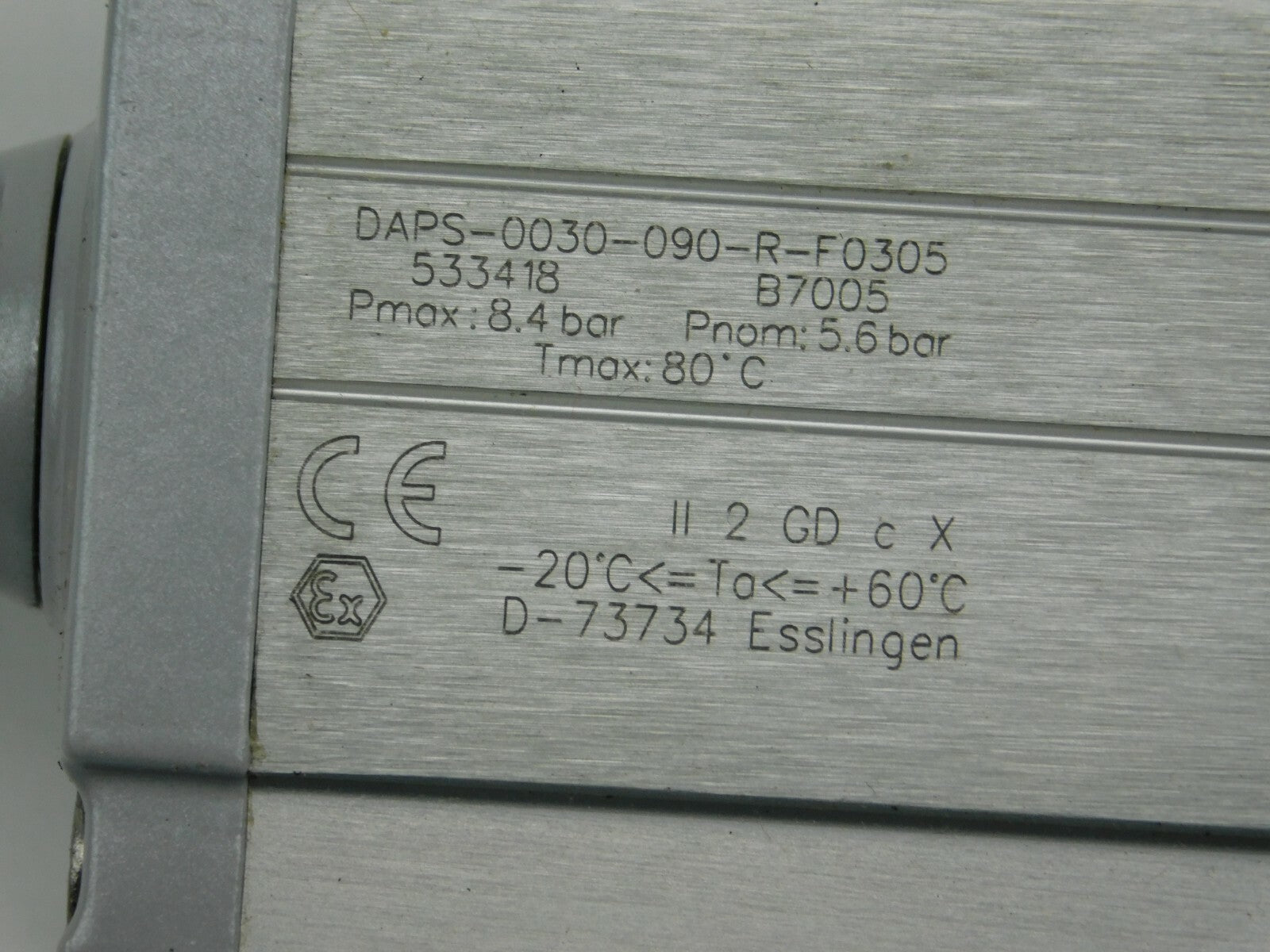 FESTO VZPR-BPD-22-R34 540513 Kugelhahn-Antriebseinheit