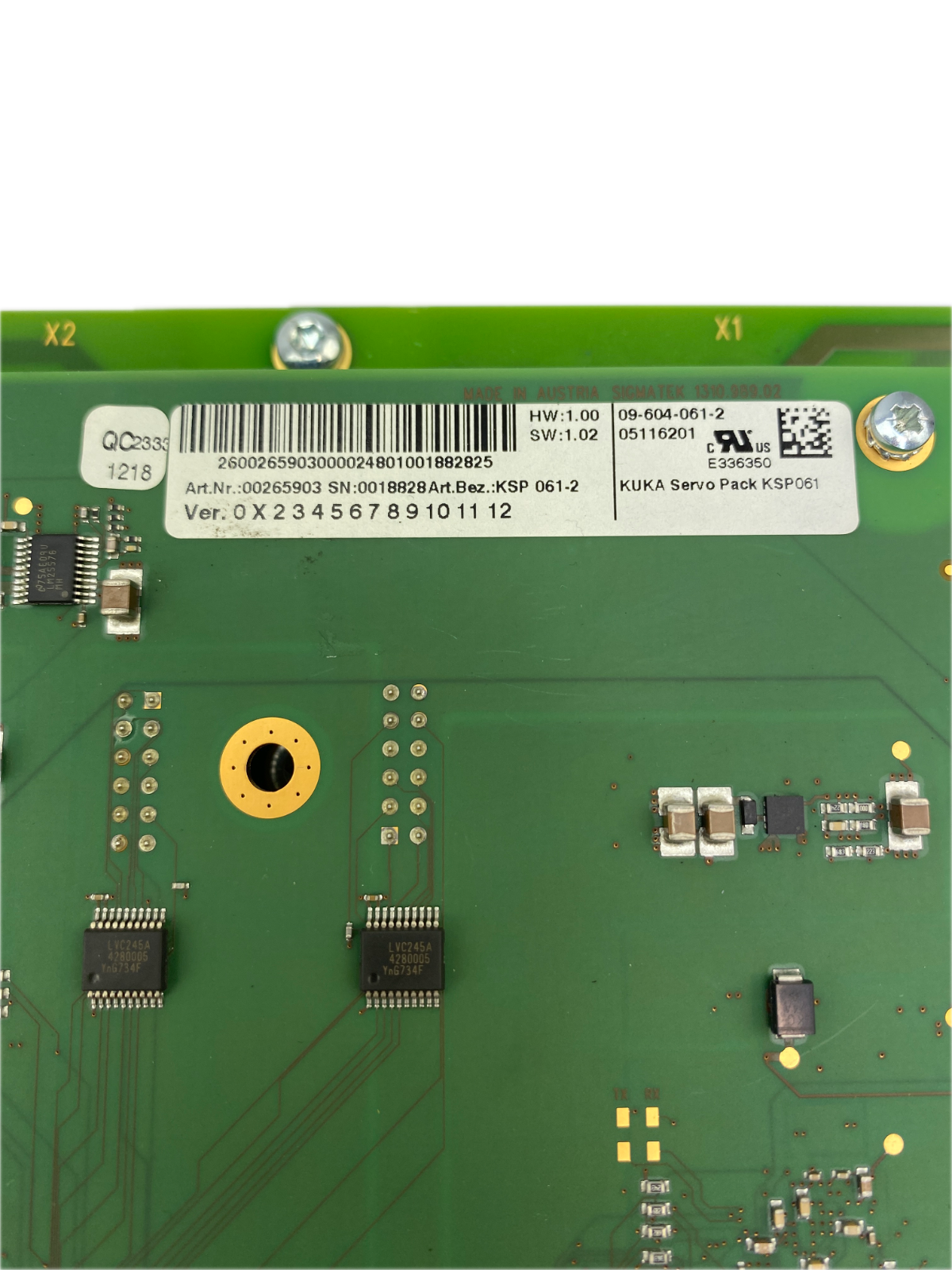 KUKA Servo Pack KSP 061 -2
