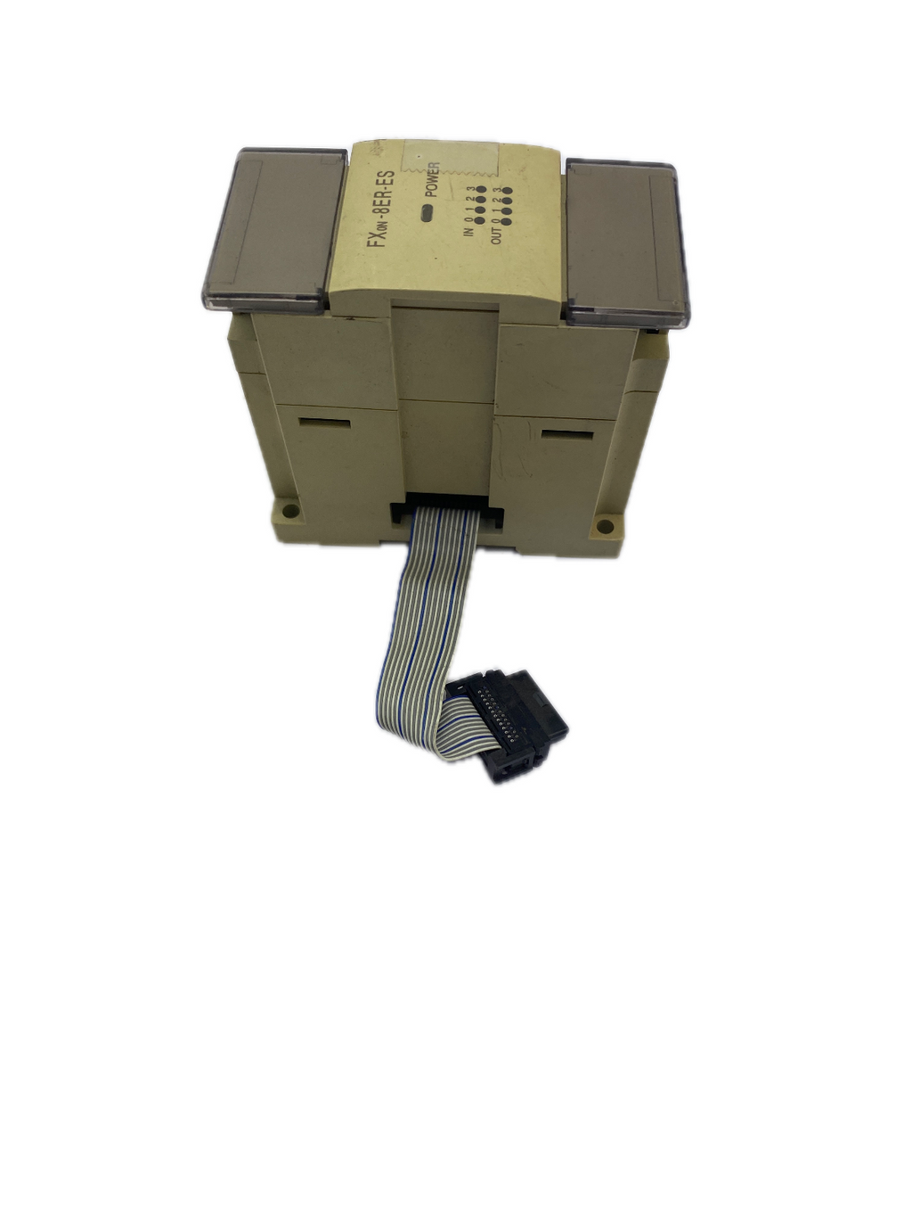 MITSUBISHI PROGRAMMABLE CONTROLLER MODEL FXON-8ER-ES/UL IN:24VDC 5mA OUT: 30VDC/
