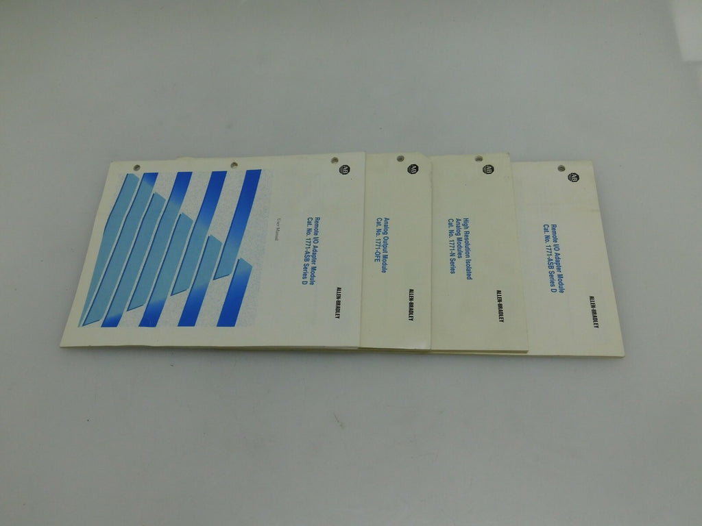 Handbuch ALLEN-BRADLEY Remote O/I Adabter Module 1771-ASB Series D ** 4 Stück **