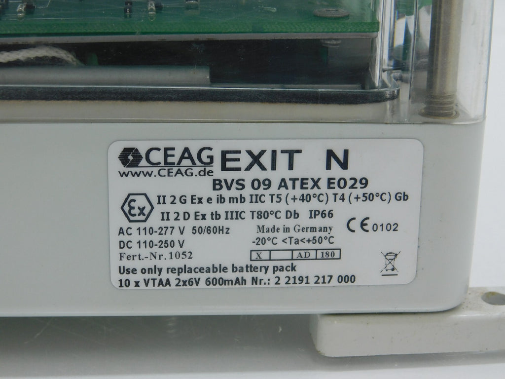 CEAG BVS 09 ATEX E029