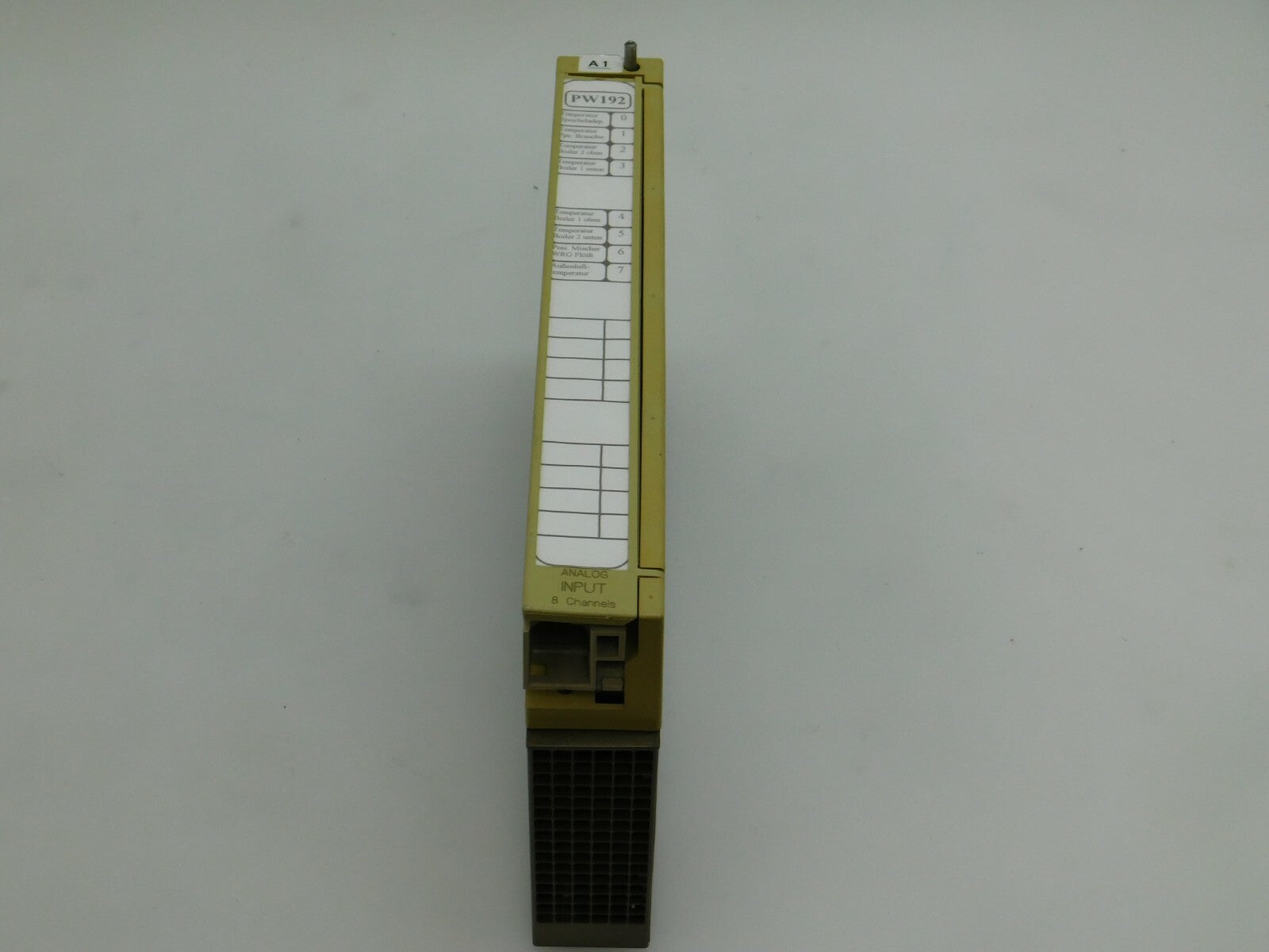 SIEMENS SIMATIC S5 6ES5460-7LA13 ANALOG INPUT 8 Channels