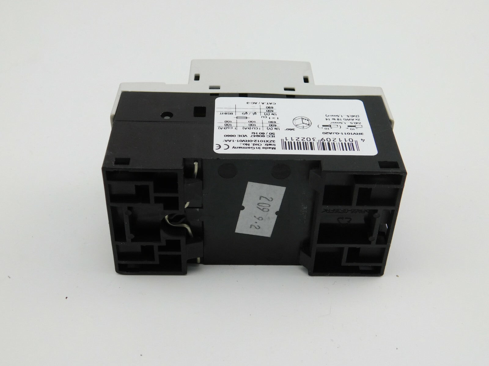  SIEMENS SIRIUS  Motorschutzschalter  3RV1011-0JA20