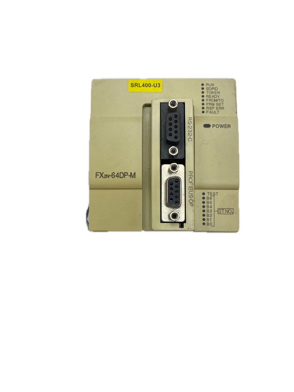 MITSUBISHI PROGRAMMABLE CONTROLLER MODEL FX2N-64DP-M. DC24V 250mA