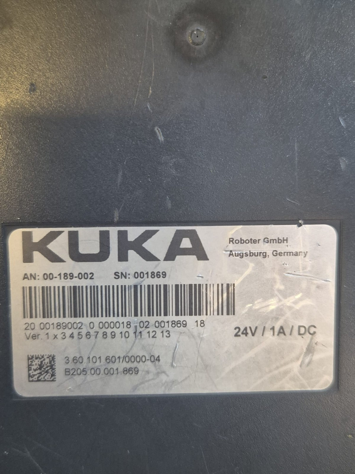 KUKA Roboter Komplett KR 10 R1420  VKR C4 compact Bedienpanel 00-189-002