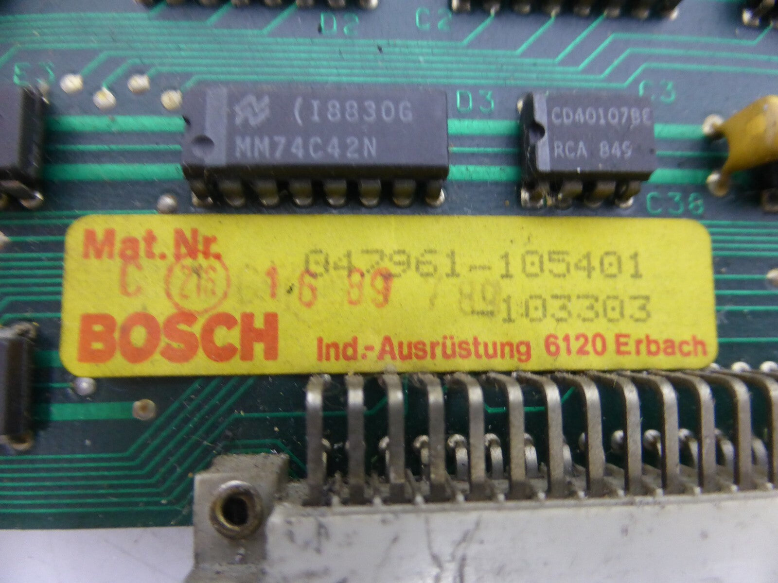 BOSCH 047962-1027  047961-105401