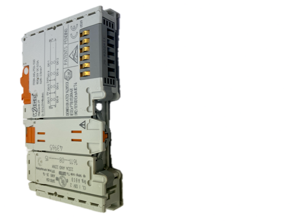 WAGO ITEM-NO. 753-530 800,24V DC 0,5A  0,08-2,5mm2