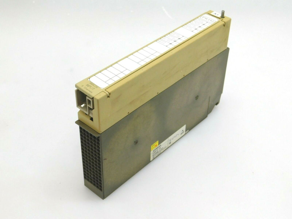 SIEMENS SIMATIC S5 6ES5460-7LA13 ANALOG INPUT 8 Channels