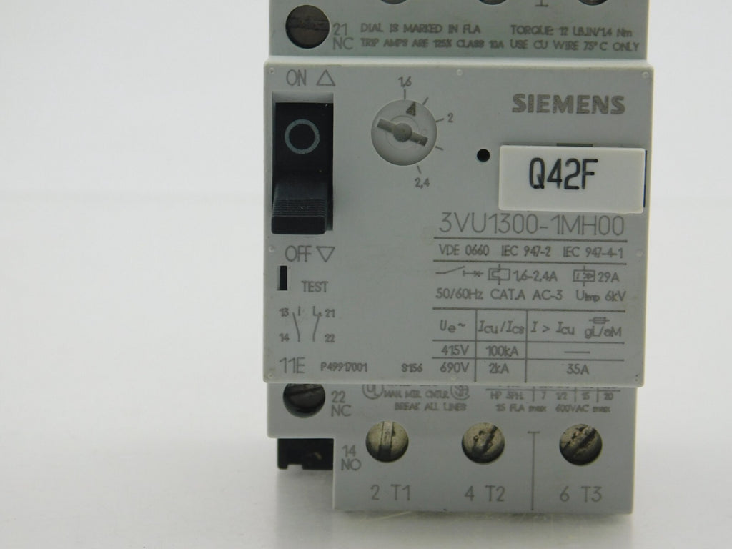 SIEMENS Leistungsschalter  3VU1300-1MH00