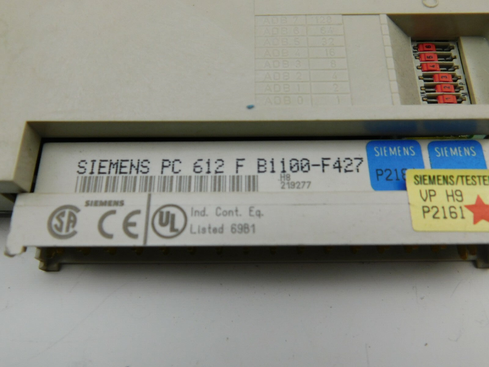 SIEMENS SIMATIC 6ES5498-1AA11