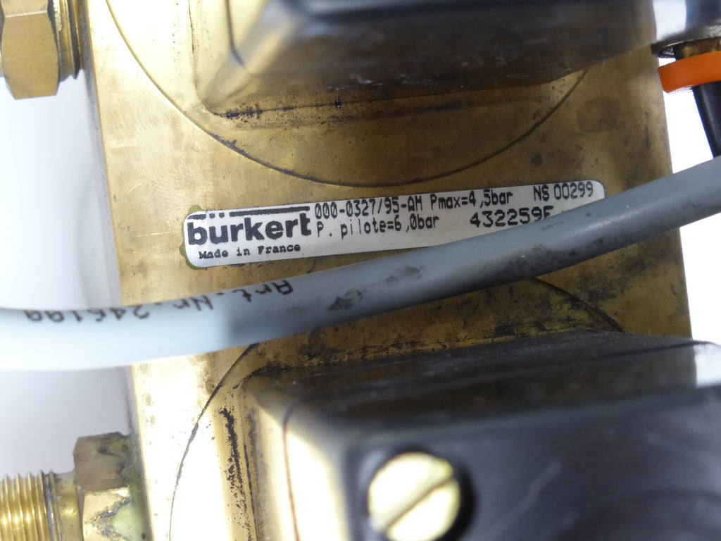 Bürkert 000-0327/95-AM Pmax=4,5bar 432259 && 125367W 