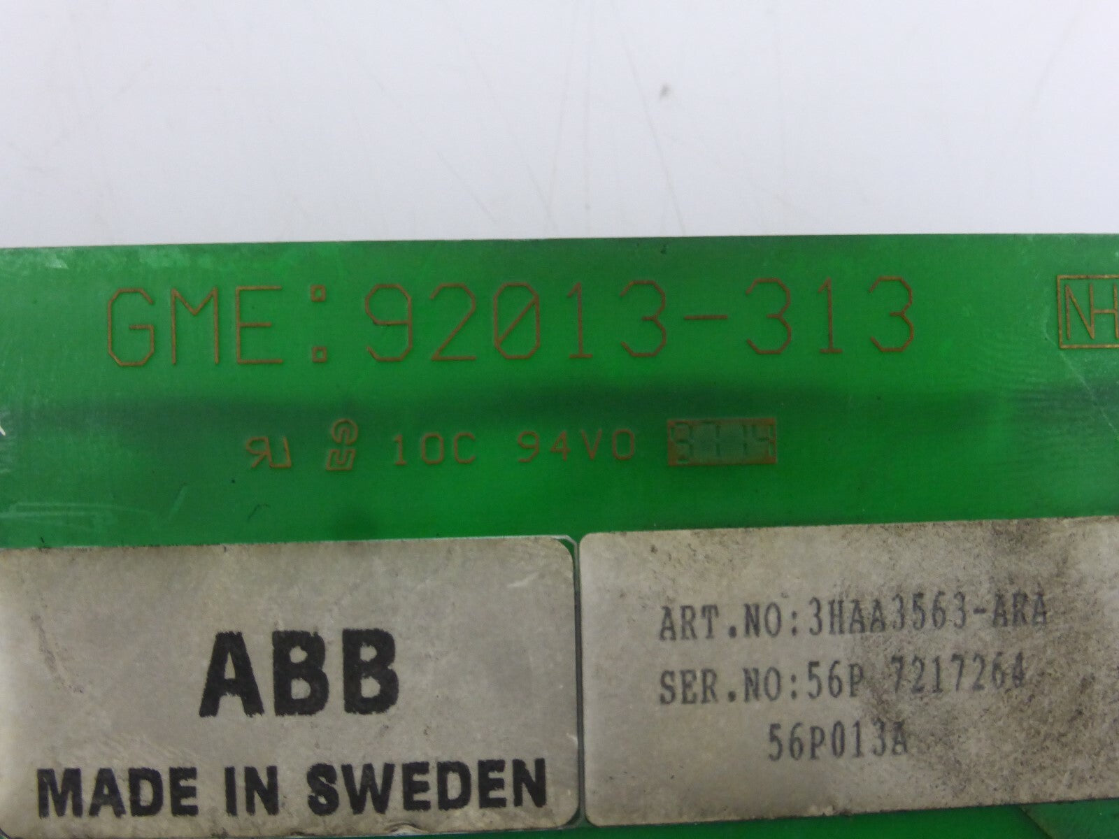 ABB Backplane 3HAA3563-ARA