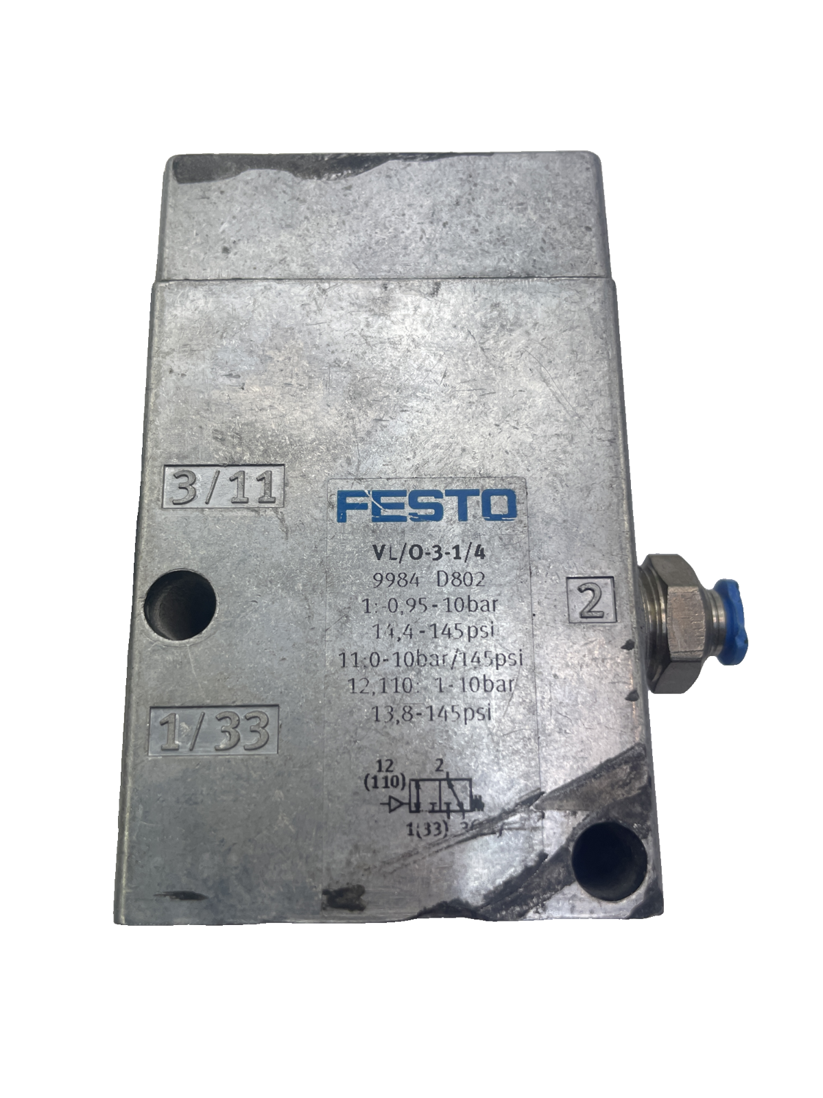 Festo VL/O-3-1/4 Pneumatikventil (9984 D802)