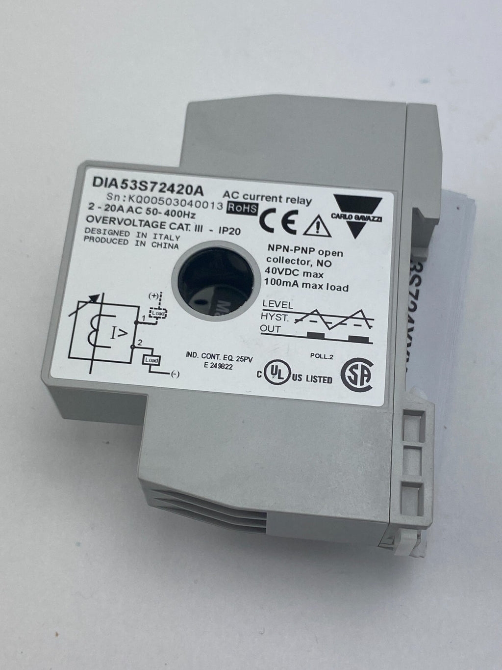 CARLO GAVAZZI DIA53S72420A