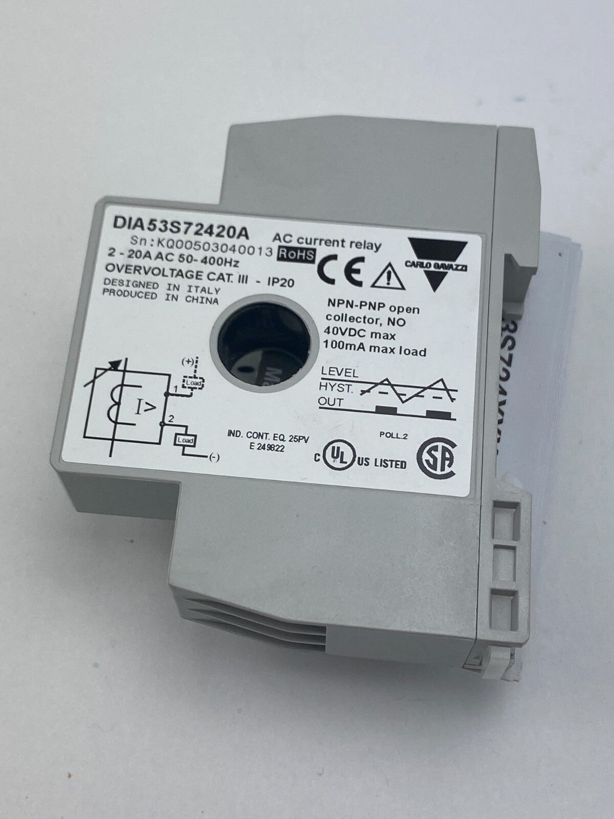 CARLO GAVAZZI DIA53S72420A