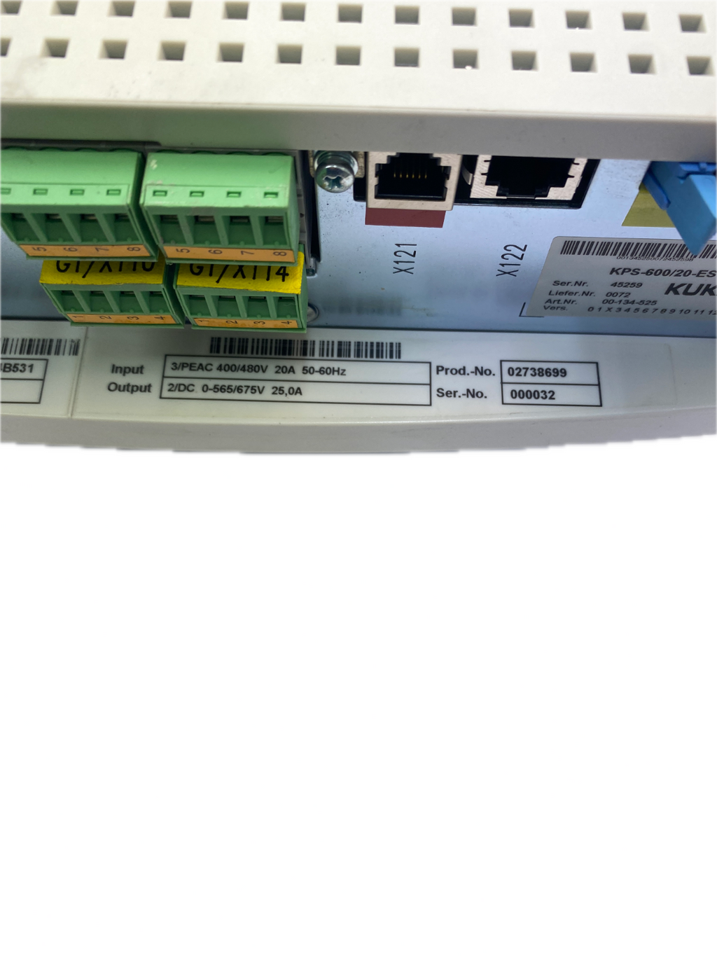 KUKA  KPS-600/20-ESC  00-134-525