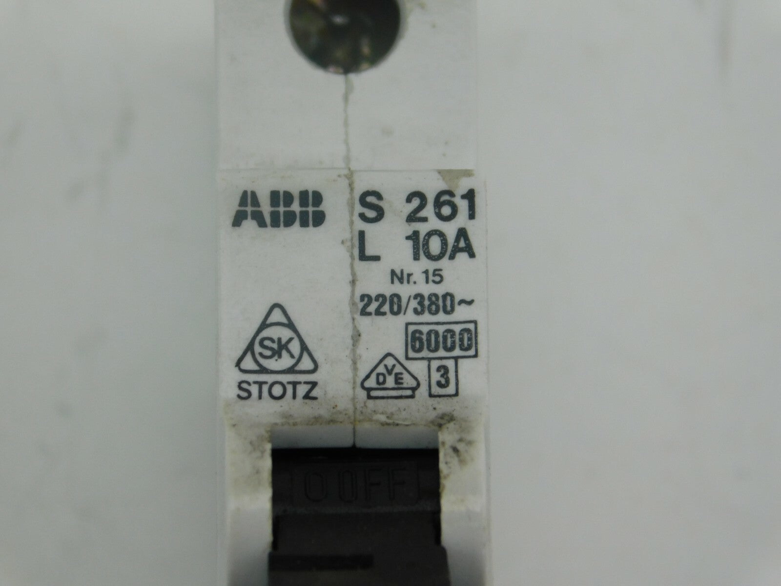 ABB Leitungsschutzschalter S 261 L 10A 220/380 6000 ** 4 Stück **