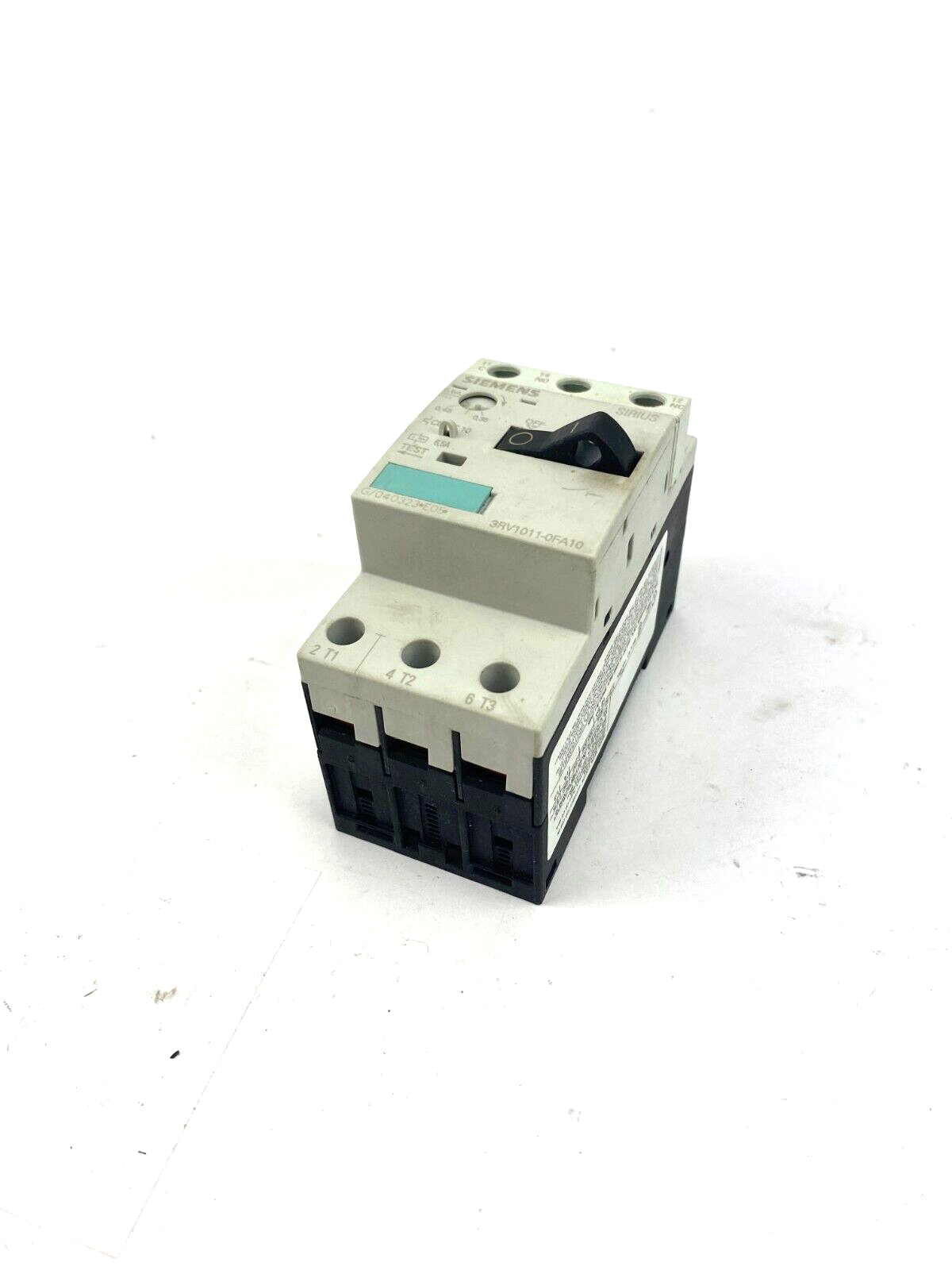SIEMENS SIRIUS 3RV1011-0FA10 0,5A
