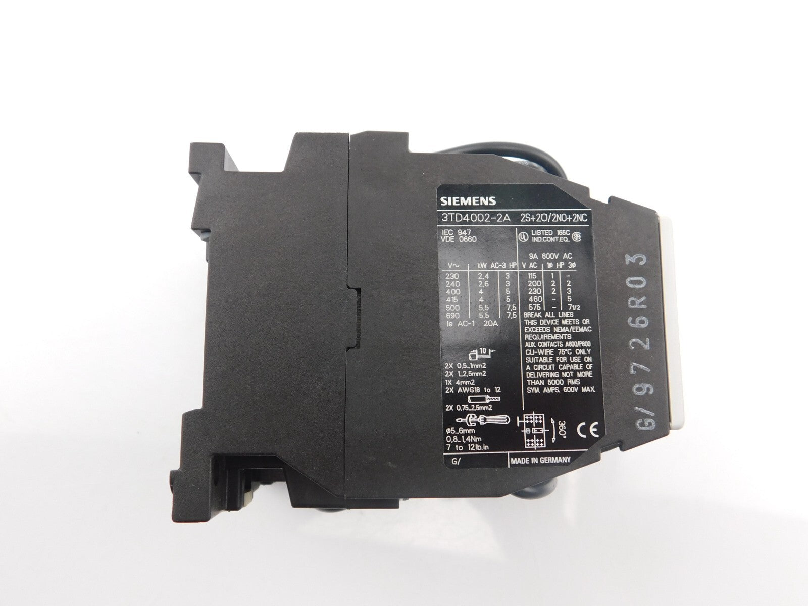 Siemens 3TD40