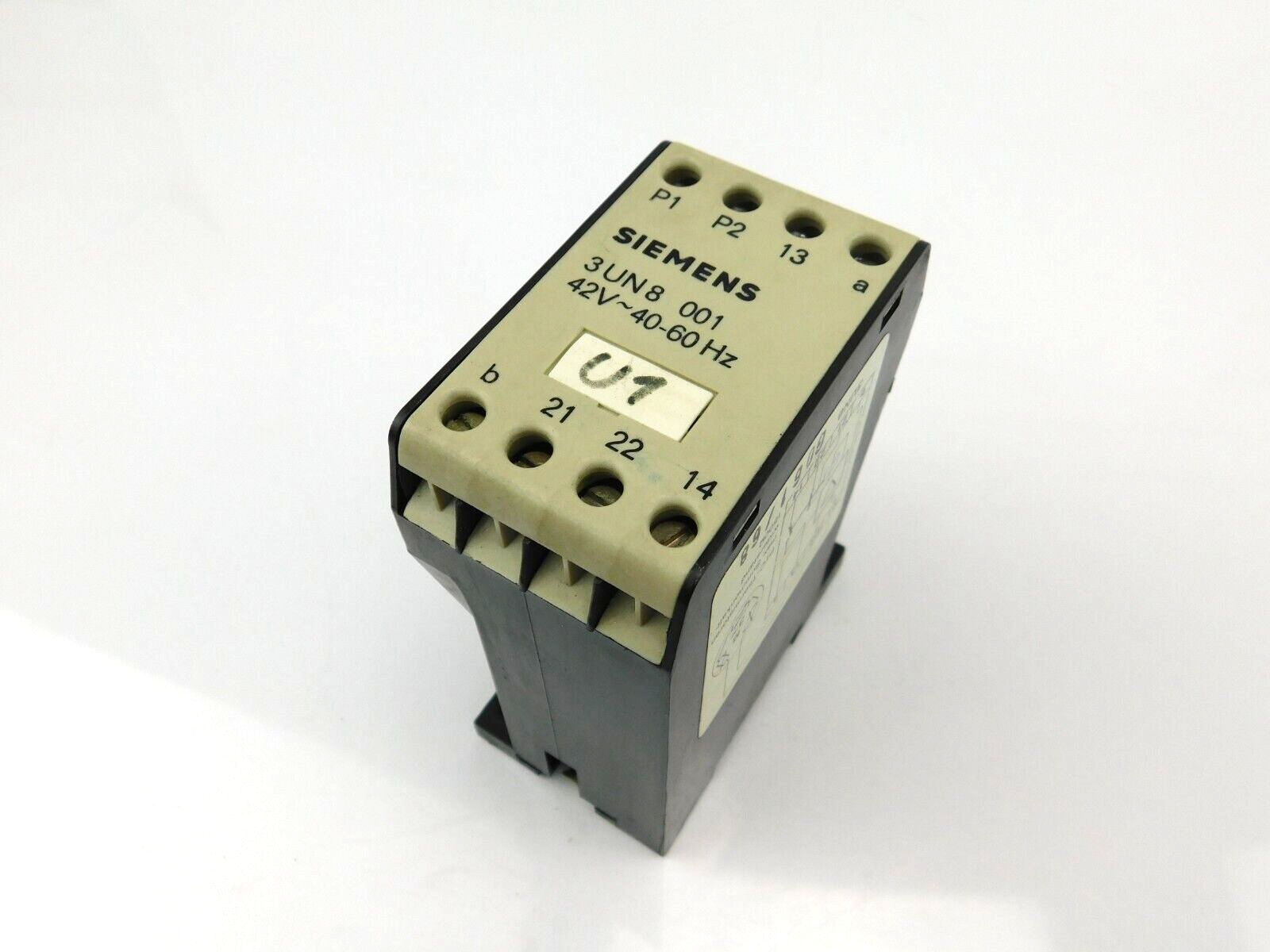 SIEMENS  Motorschutz 3UN8 001 42V~40-60 Hz