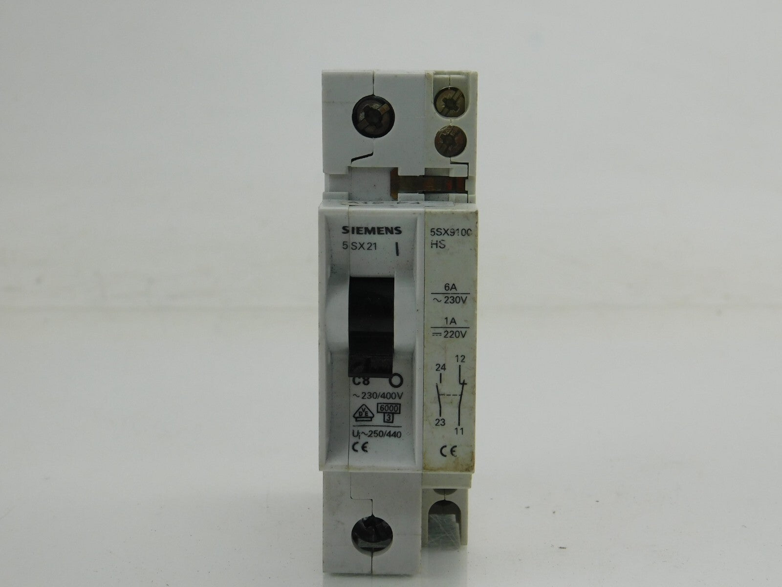 SIEMENS 5 SX21 230V 6A Leitungsschutzschalter ** 5 Stück **