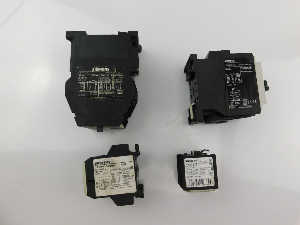 Posten SIEMENS 3TB4217-0A SIEMENS 3TG1010-0BB4 3TH3022-0A  ** 4 Stück **