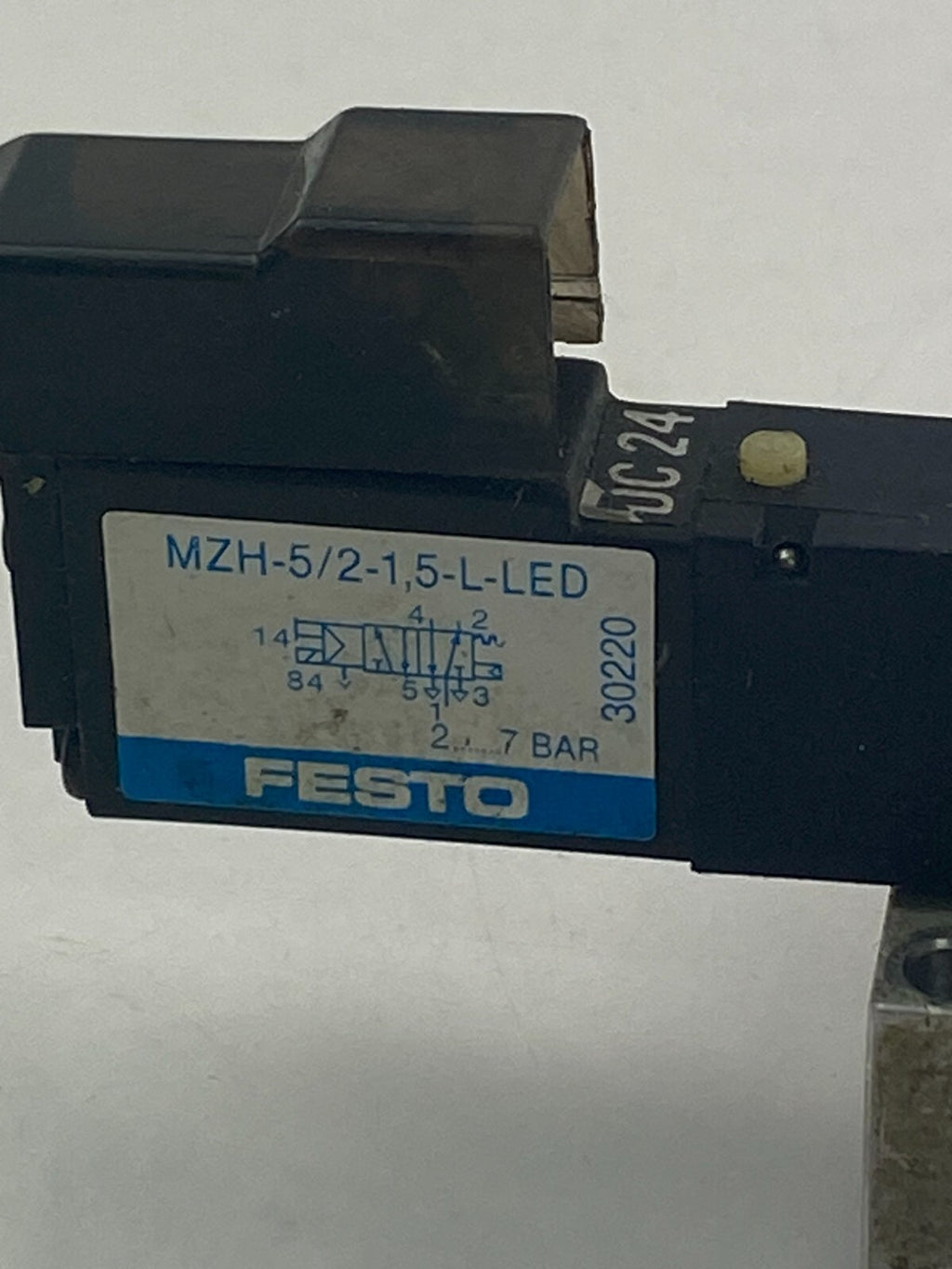 FESTO MZH-5/2-1,5-L-LED 30220+AS-MZ-5-M5 034352