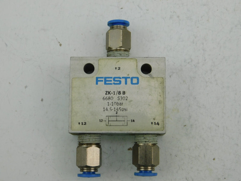 FESTO 6680-S302 1-10bar ZK-1/8 B 