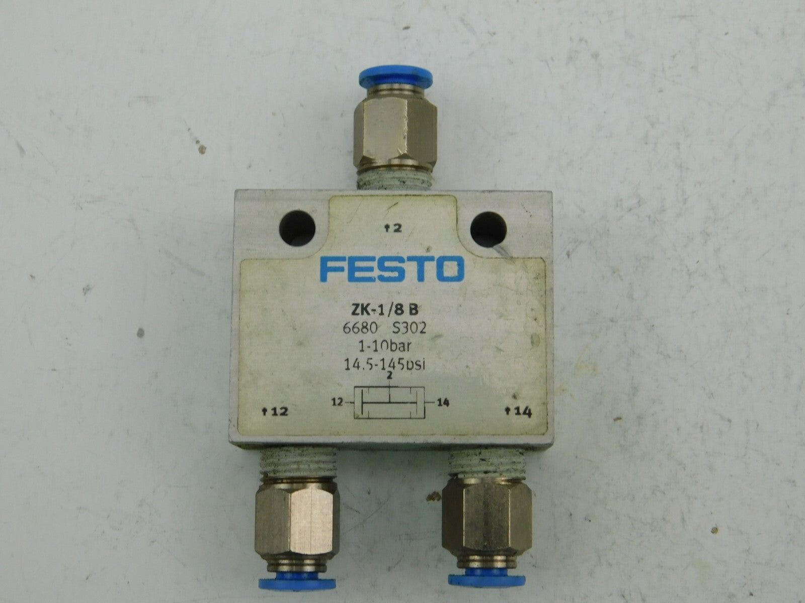 FESTO 6680-S302 1-10bar ZK-1/8 B 