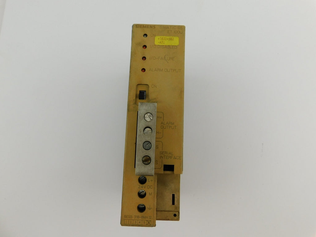 SIEMENS SIMATIC S5 6ES5 318-8MA12