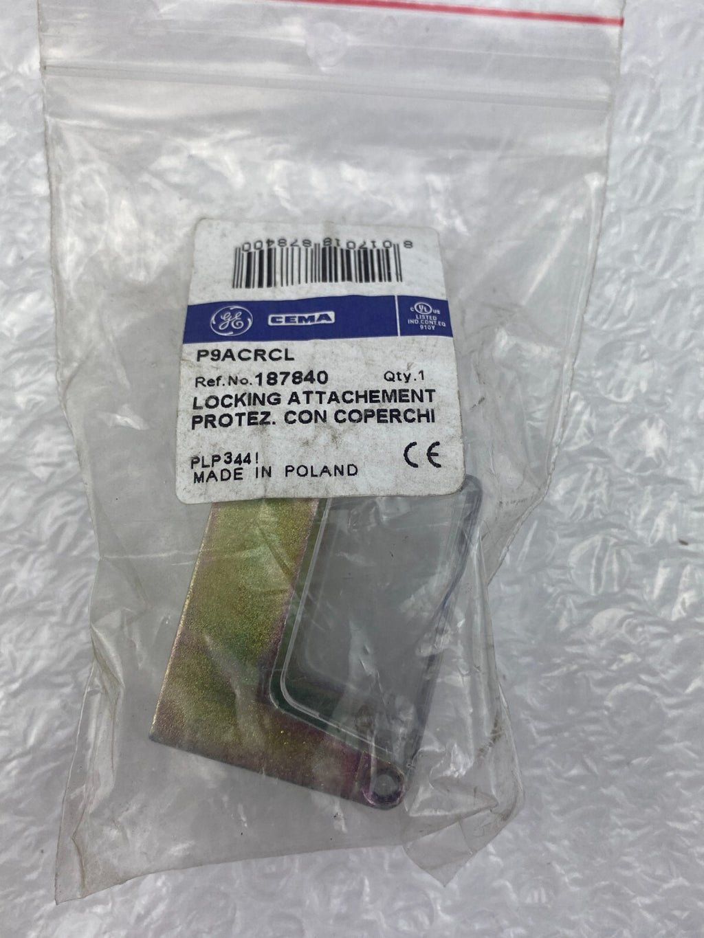 GENERAL ELECTRIC CEMA P9ACRCL 187840