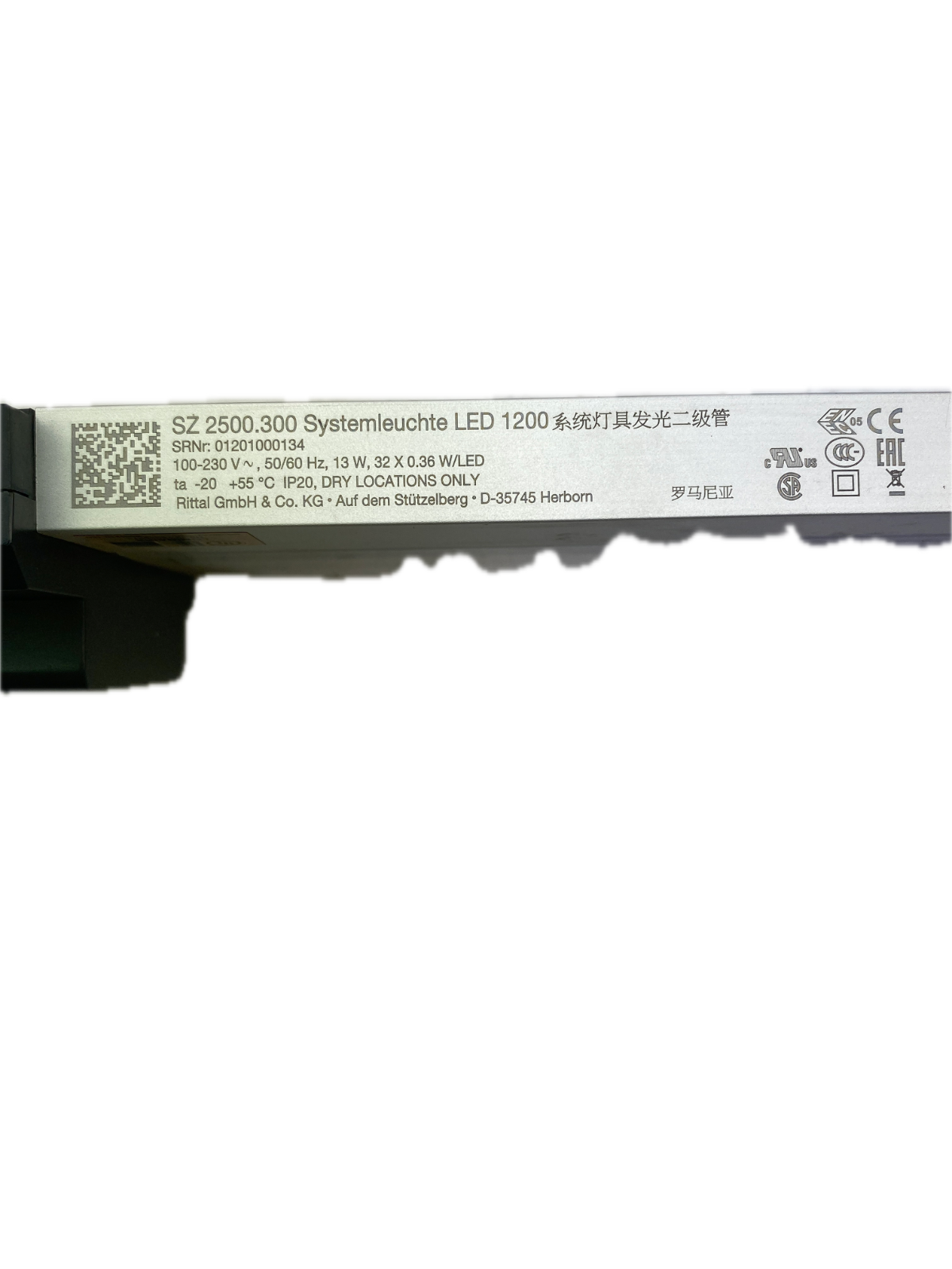Rittal SZ 2500.300 Systemleuchte LED 1200