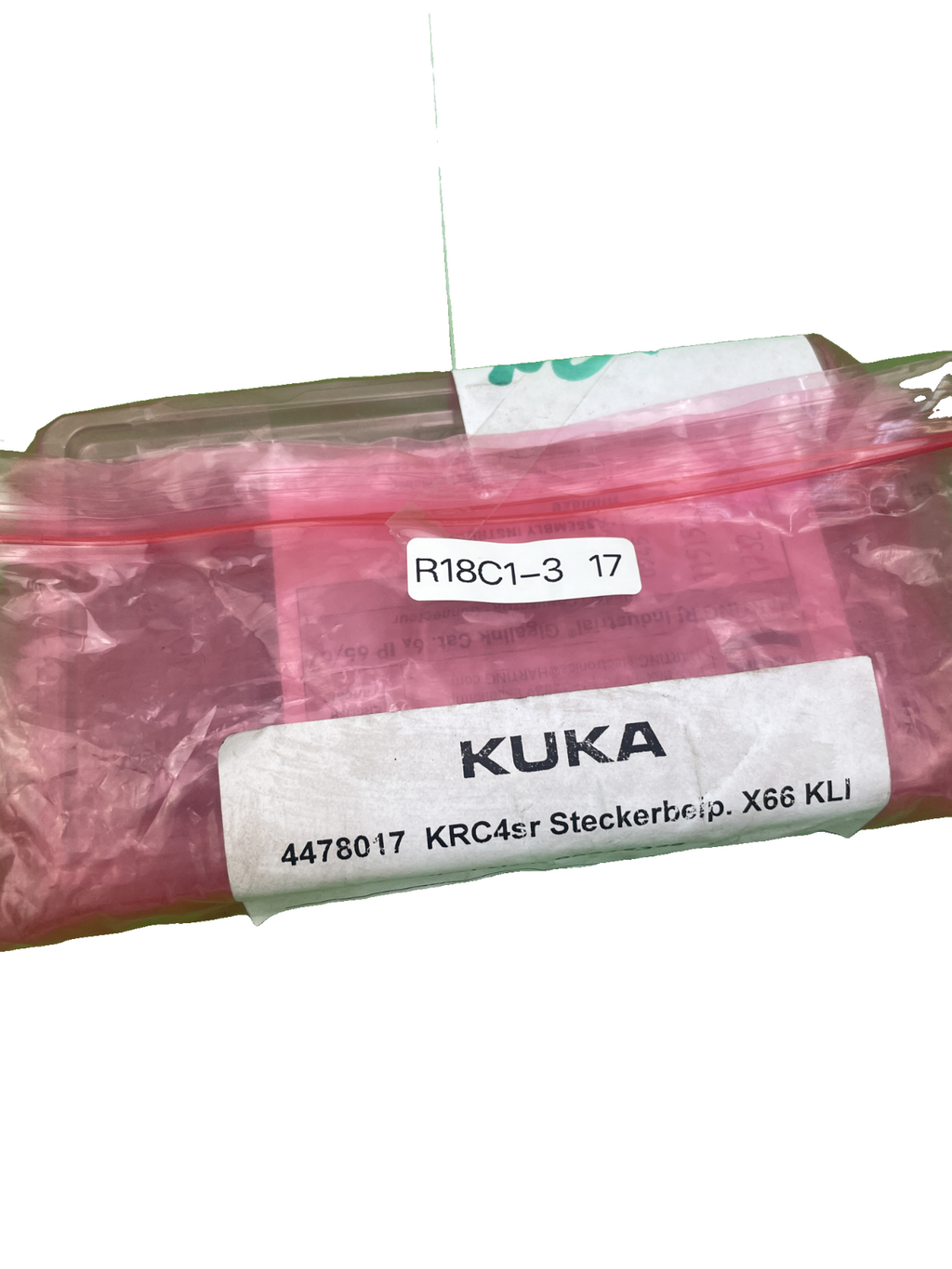 Kuka 4478017 KRC4sr Steckerbeipack X66 KLI (Art.-Nr. 00212329) mit Harting RJ