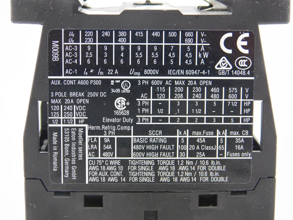 EATON Schütz DILM9-10 4KW