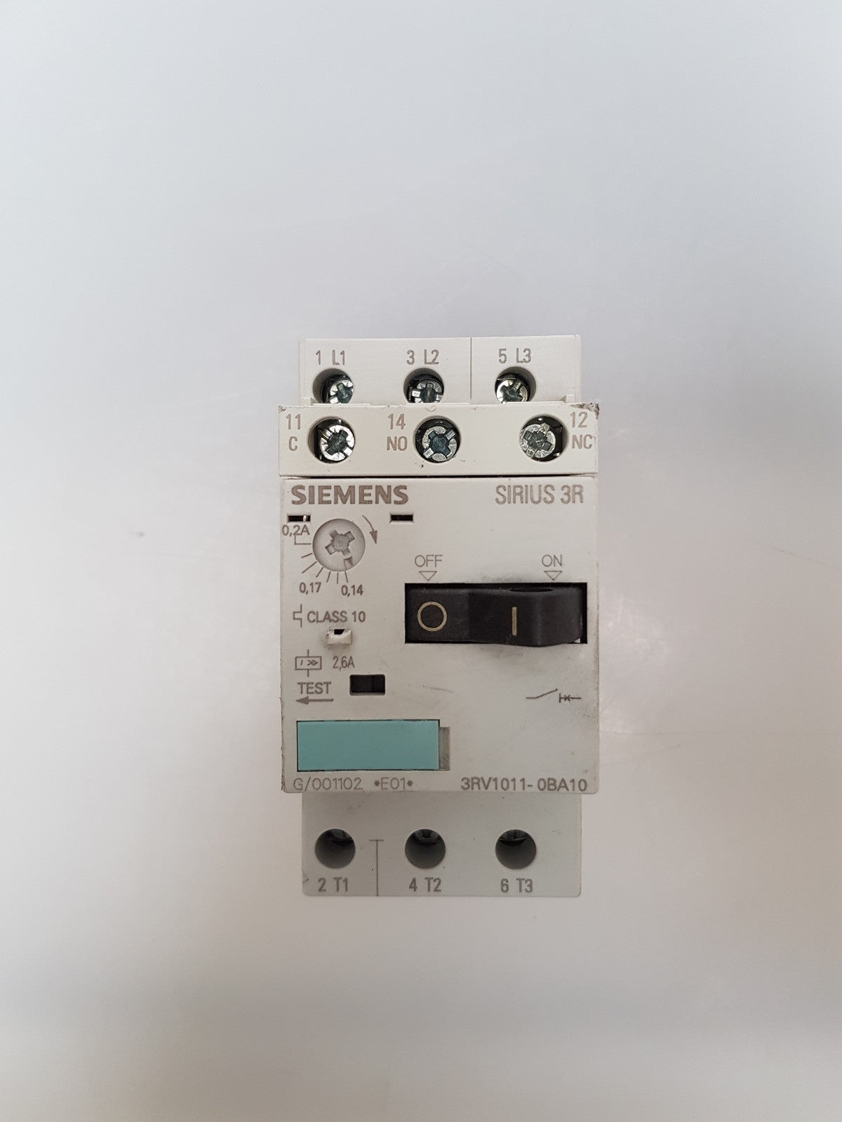 Siemens Sirius 3RV1011-0BA10