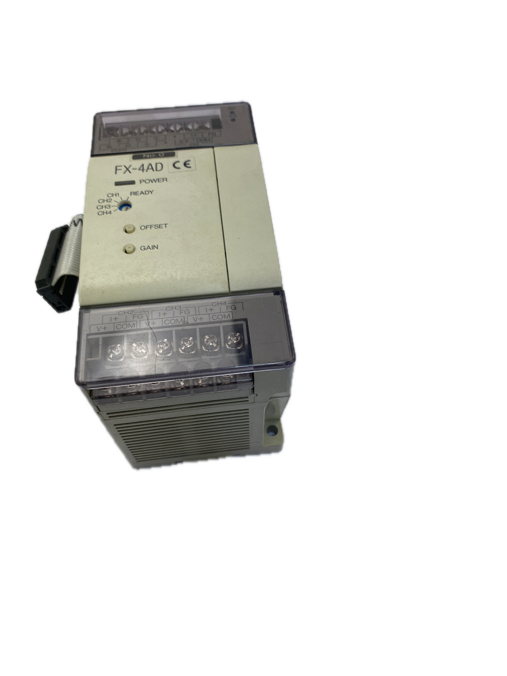 MITSUBISHI PROGRAMMABLE CONTROLLER MODEL: FX- 4AD POWER: DC24V