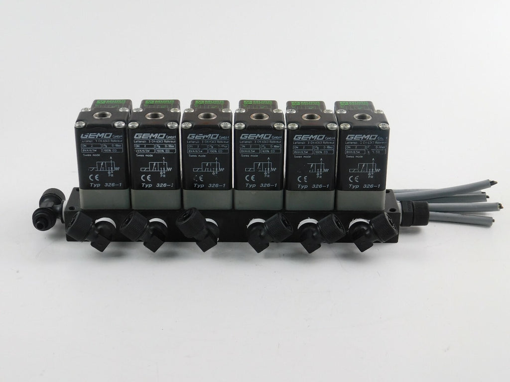Gemü Typ 326-1 Magnetventil Reihe 6 teilig