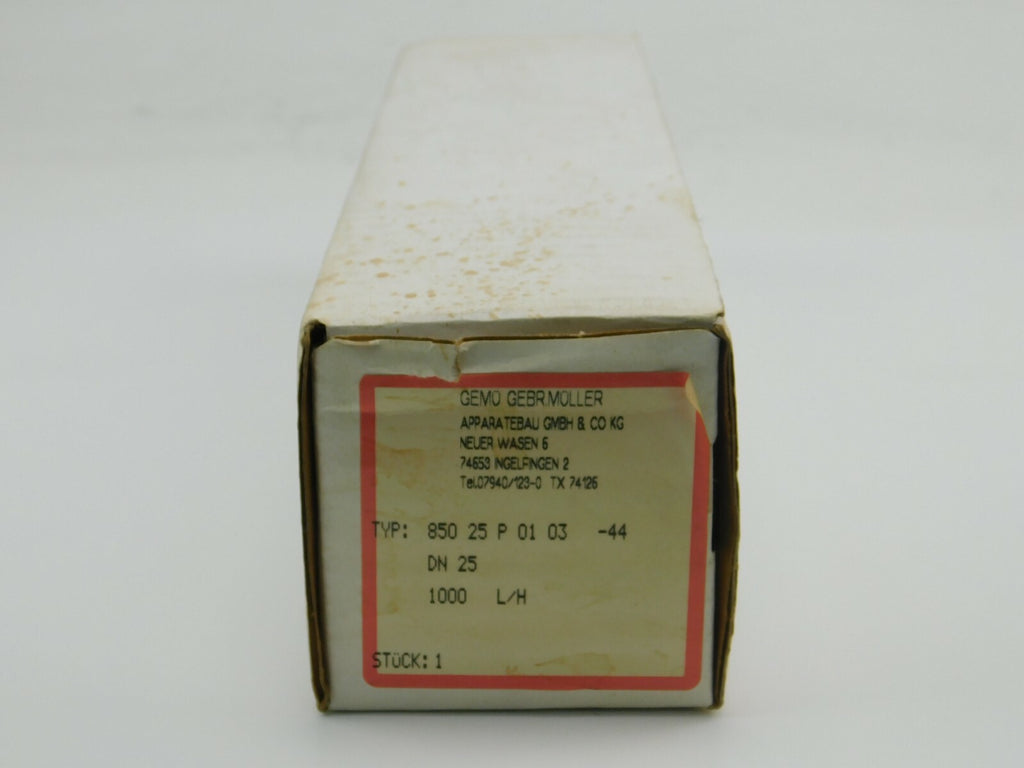 GEMÜ  850 25 P 01 03 -44 DN 1000 L / H