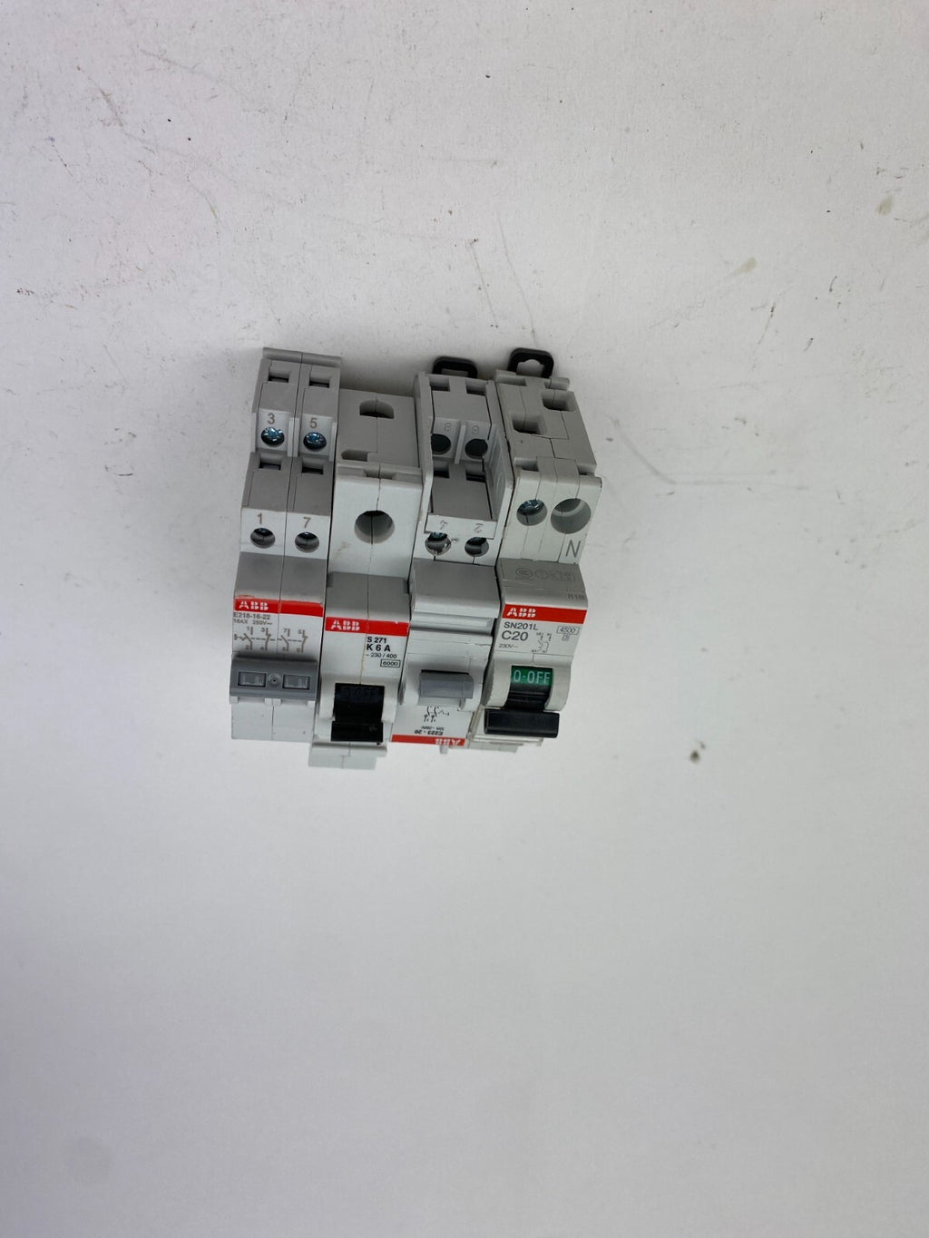 POSTEN...ABB E218-16-22+S 271 K 6A 230/400+E223-20+ SN201L C20..