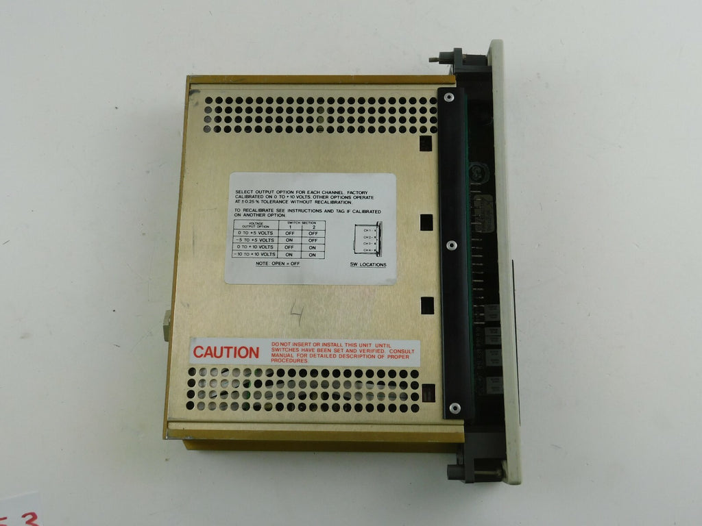 AEG Modicon  AS-B872-011 Analog Voltage Output 