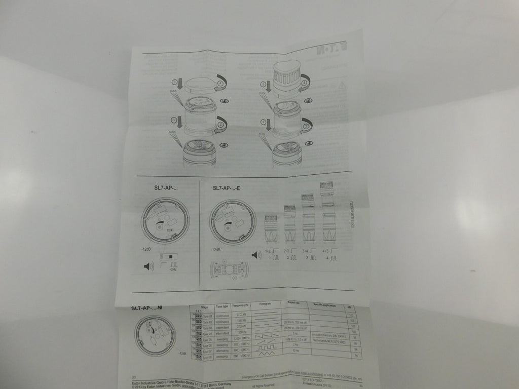 EATON Akustikmelder SL7-AP24-M